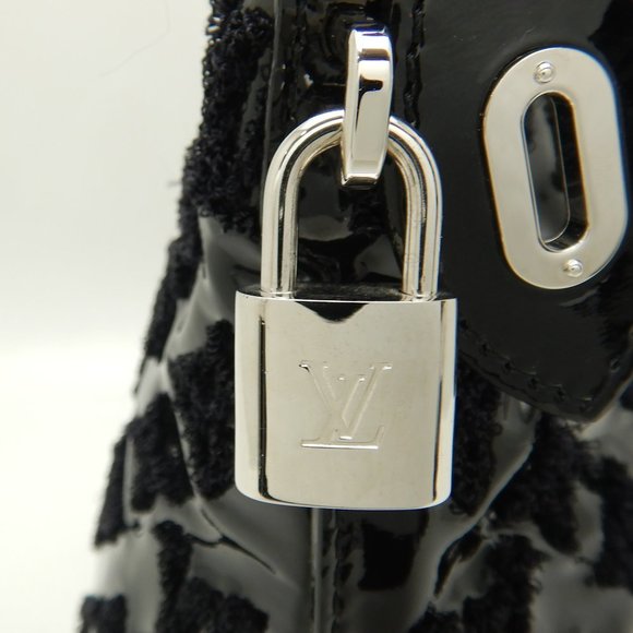 Louis Vuitton Monogram Fascination Lockit Bouclet Noir Handbag - Picture 8 of 8